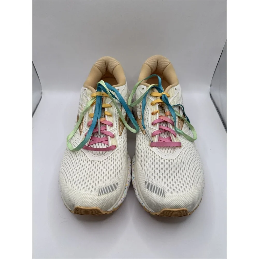 Brooks Women's Size 10 Rainbow Sprinkle Tennis Shoes EXCELLENT! Worn Twice.